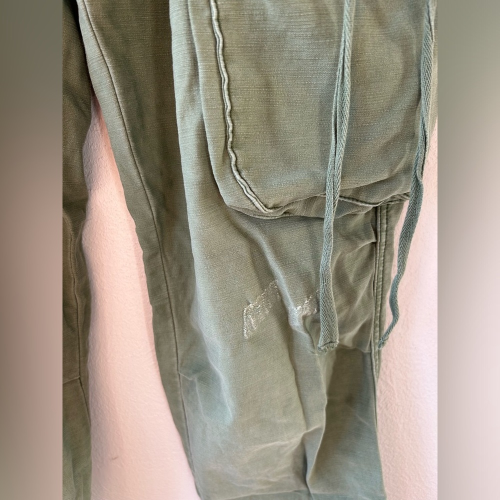 Anthropologie Pilcro Utility Cargo Straight Leg Pants Sz 27 - Picture 4 of 9